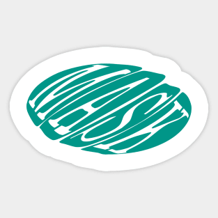 Mask Green Sticker